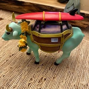 COW PARADE #9148 "COW-A-BUNGA!" 2002 RETIRED OUT OF PRODUCTION RARE!!!!